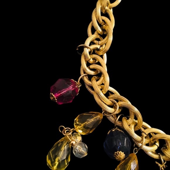 VINTAGE Colorful Beaded Necklace - Picture 5 of 8